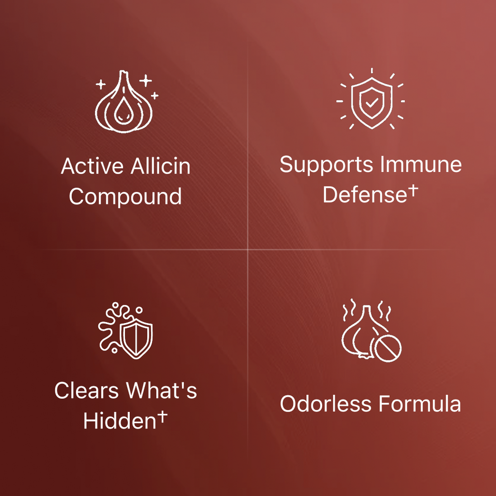 Odorless Garlic Extract Capsules